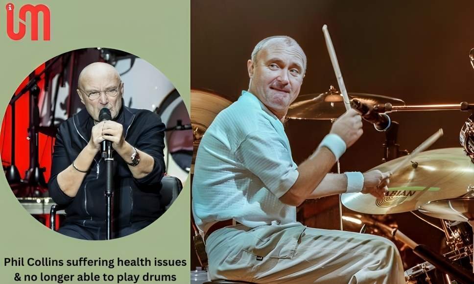 Phil Collins suffering health issues & no longer able to play drums