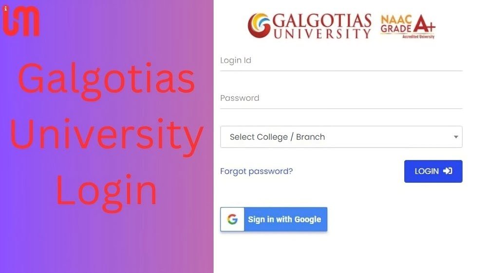 galgotias university login